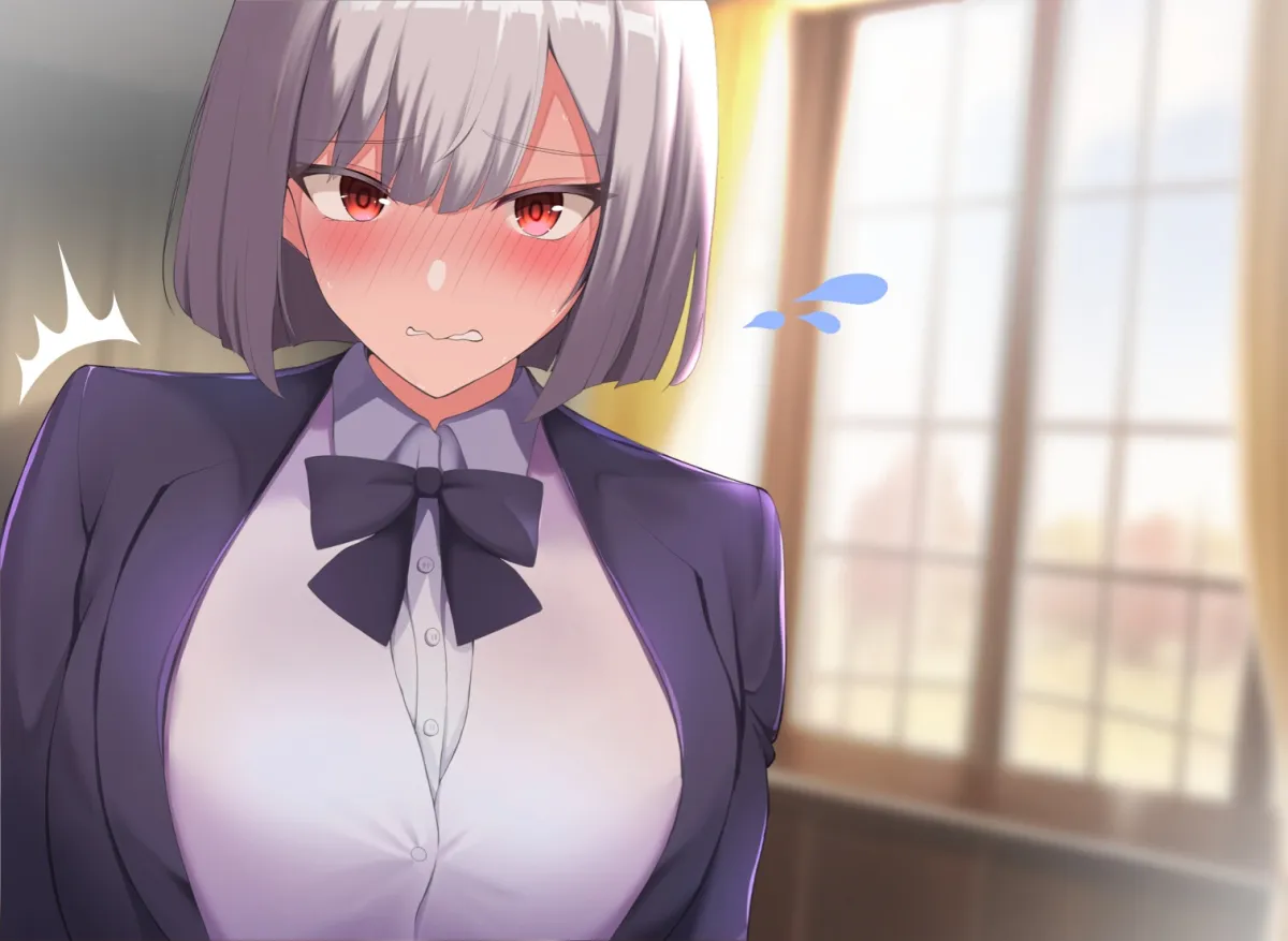 【60fpsエロアニメ2本同梱】低音クールな女執事キリエは「好き」と言われると下品な潮吹きオホ声アクメを我慢できない【発売から7日間限定トラックあり】