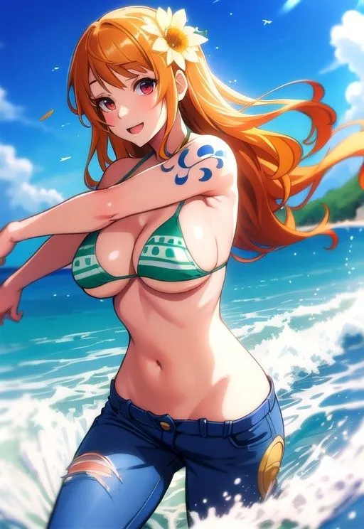 【ONEPIECE】海賊ナミが捕まってあんな事、こんな事されちゃいました