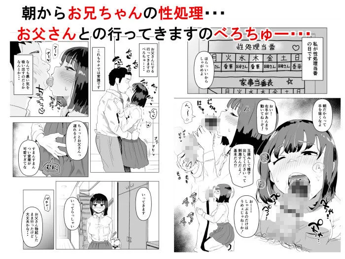 ウチでは家族セックスは常識らしい ウチでは家族セックスは常識らしい