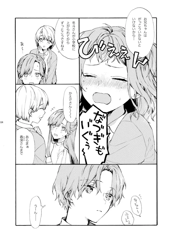 このひと彼氏じゃありません!!(2)～四ノ村兄妹の事情side冬斗～