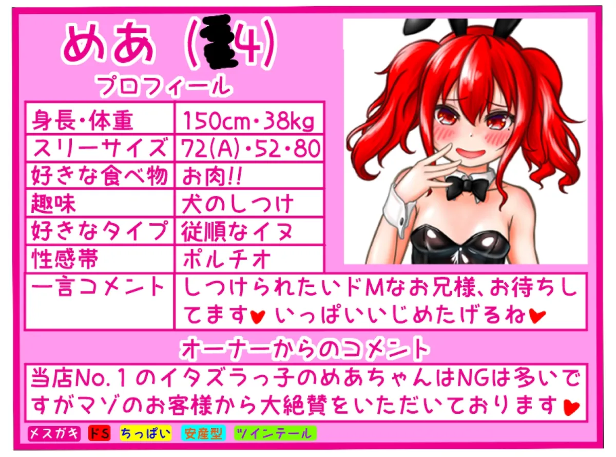 ドSなメスガキバニーちゃんに完全敗北 負けるのって最高に気持ちイイ!! ドSなメスガキバニーちゃんに完全敗北 負けるのって最高に気持ちイイ!!