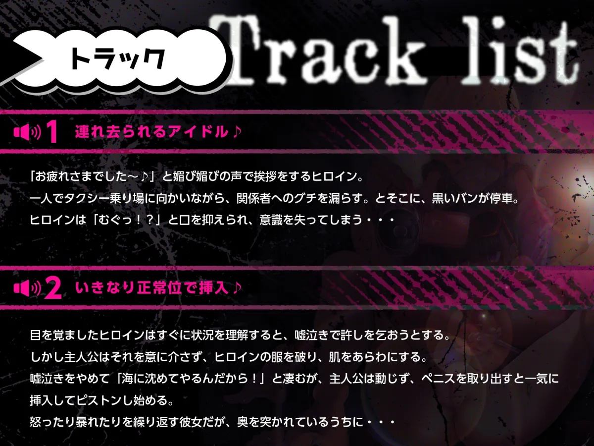 ボクを騙した嘘泣きアイドルを誘拐レイプして、幸せに崩れ落ちるまで敗北開発させたった! ボクを騙した嘘泣きアイドルを誘拐レイプして、幸せに崩れ落ちるまで敗北開発させたった!