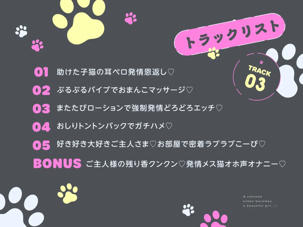 ダウナーにゃんこの恩返し ～どスケベボディをオホ声調教～