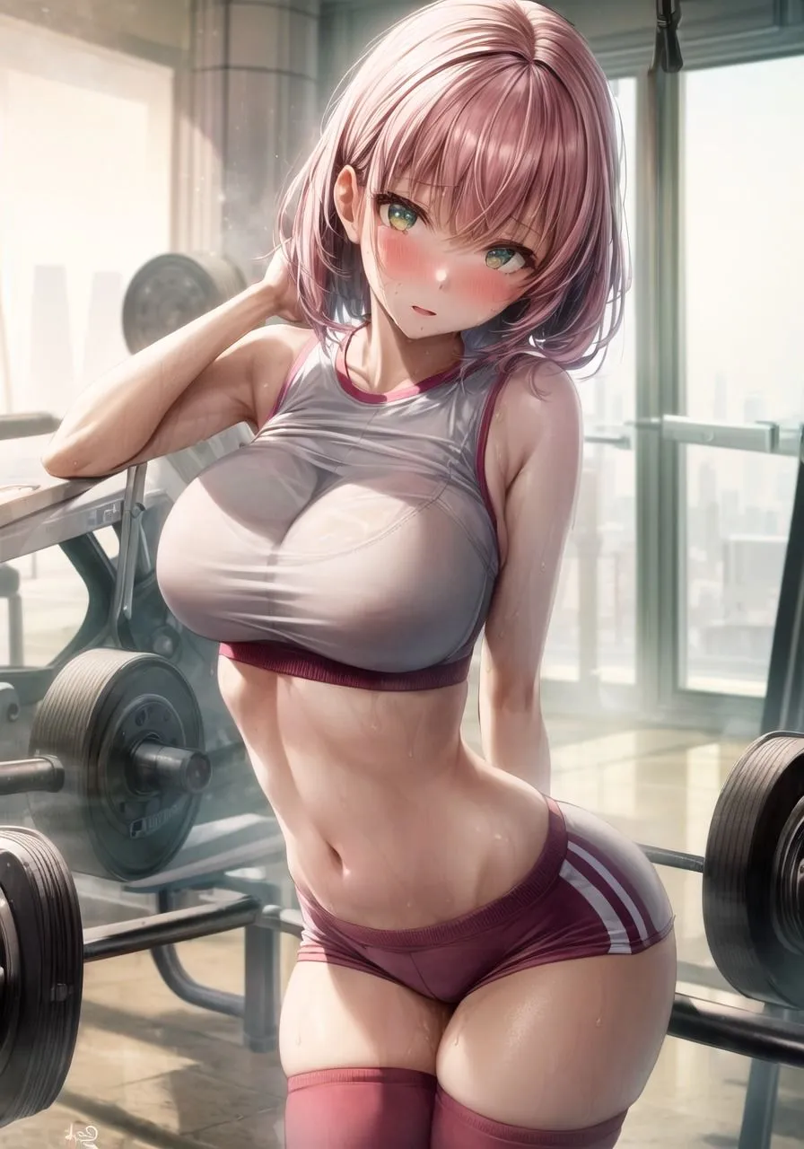 欲求不満な巨乳人妻たちと中出しセックスできるスポーツジム（4）