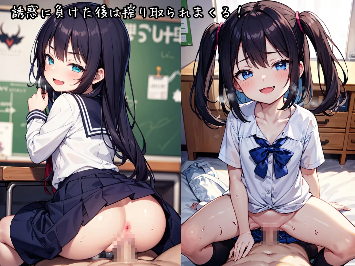 【JS】ノーパンだらけのメスガキ学生