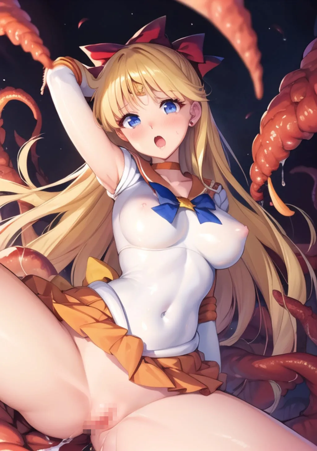 【セーラーヴィーナス エロ同人】女神受胎