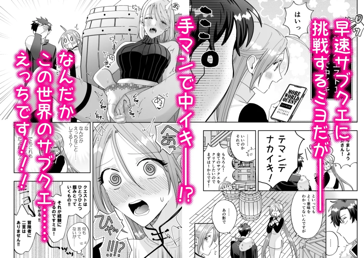 大好きなRPGの世界に転送されたのでえっちなサブクエだってがんばります!! 大好きなRPGの世界に転送されたのでえっちなサブクエだってがんばります!!