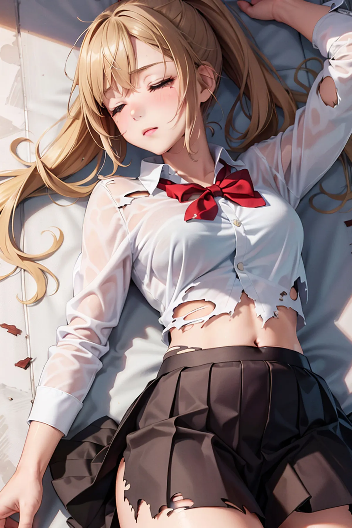 後輩が放課後、先輩にセックスを強要される