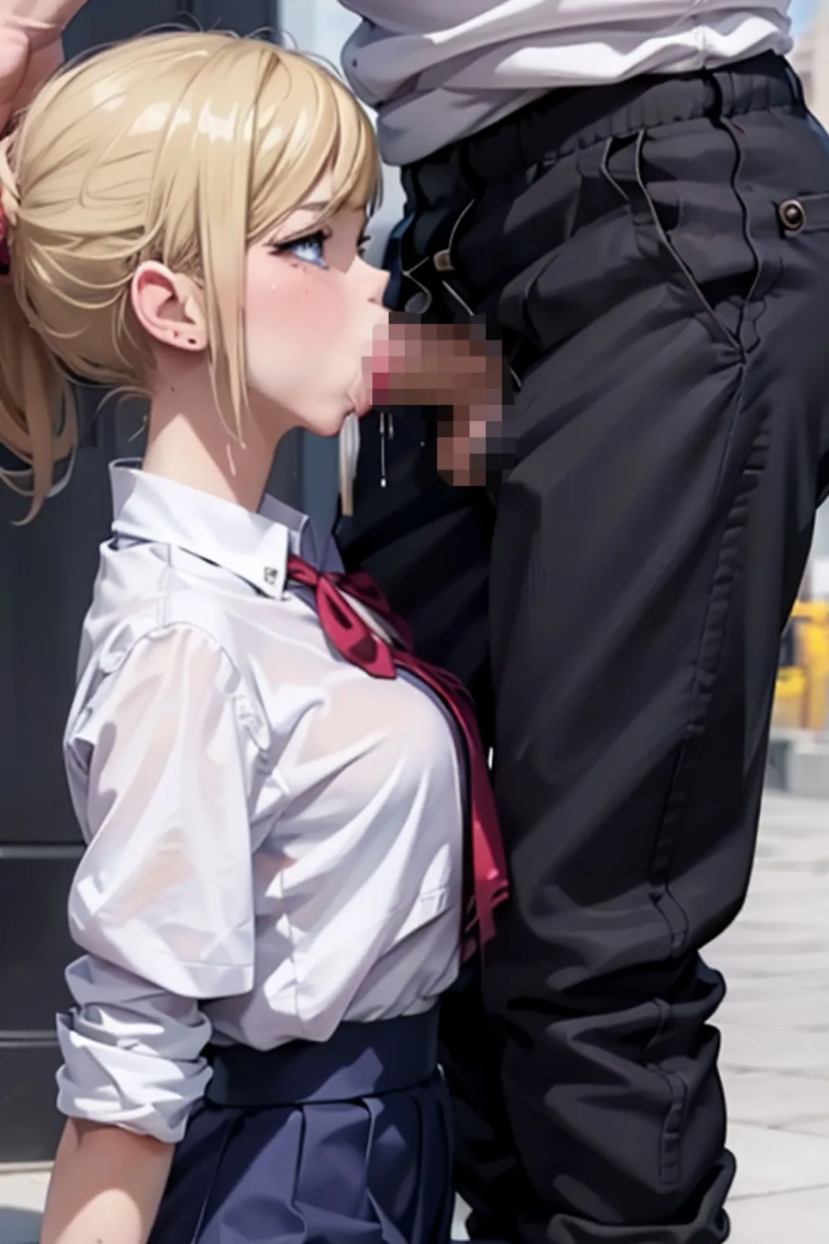 後輩が放課後、先輩にセックスを強要される