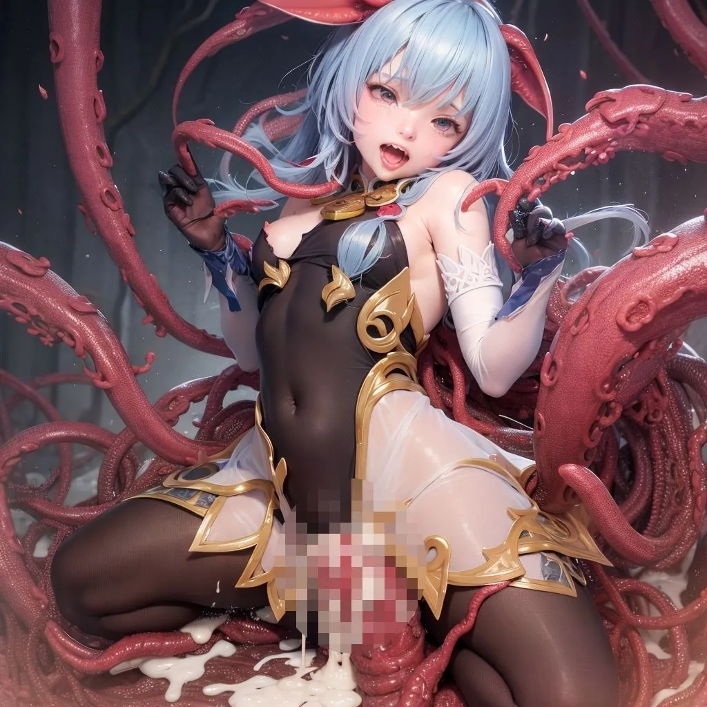 【原神】テイワット壊滅〜ヒルチャール・触手の襲撃〜2.5Dコスプレ版