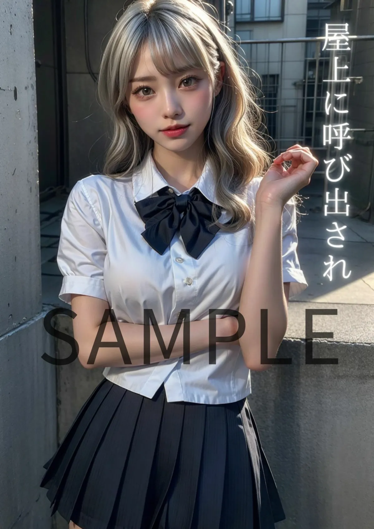 現役JKに屋上に呼び出されたが、僕のデカちんこを見てわからせ種付け