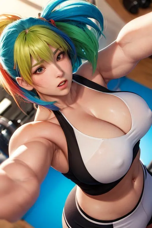 爆乳AIリアルイラスト集まとめ2