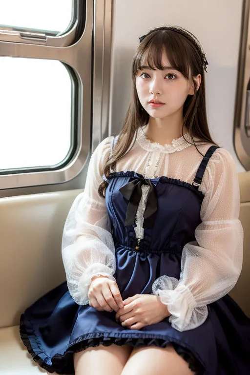 電車の向かい席15〜絶対エロい子〜