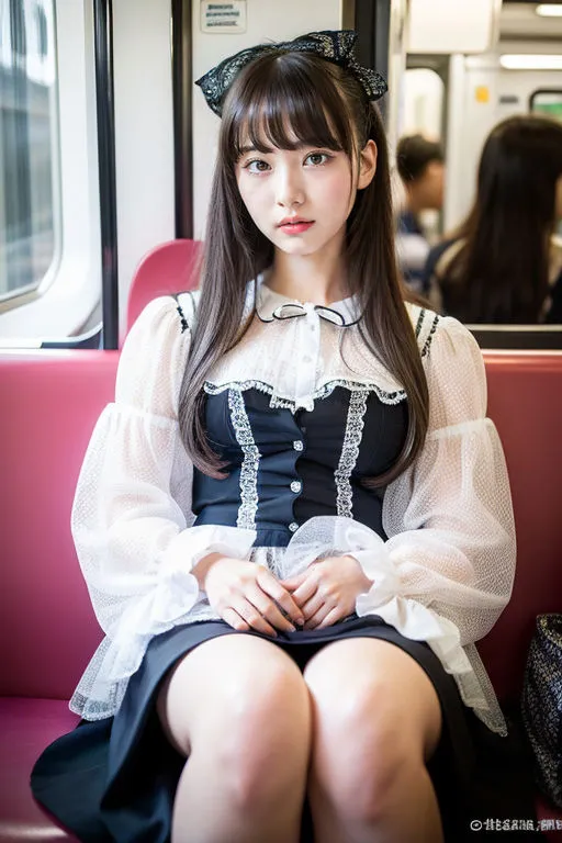 電車の向かい席15〜絶対エロい子〜