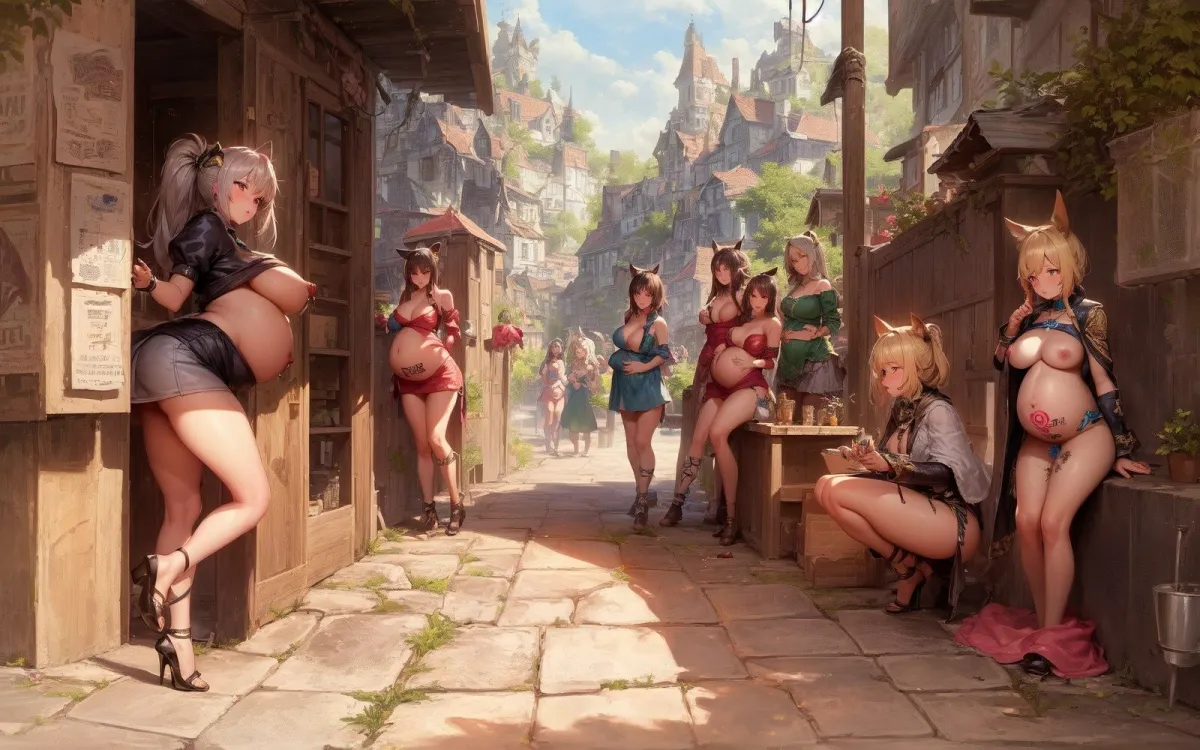 ［シリーズ］奴隷市場の妊婦たち