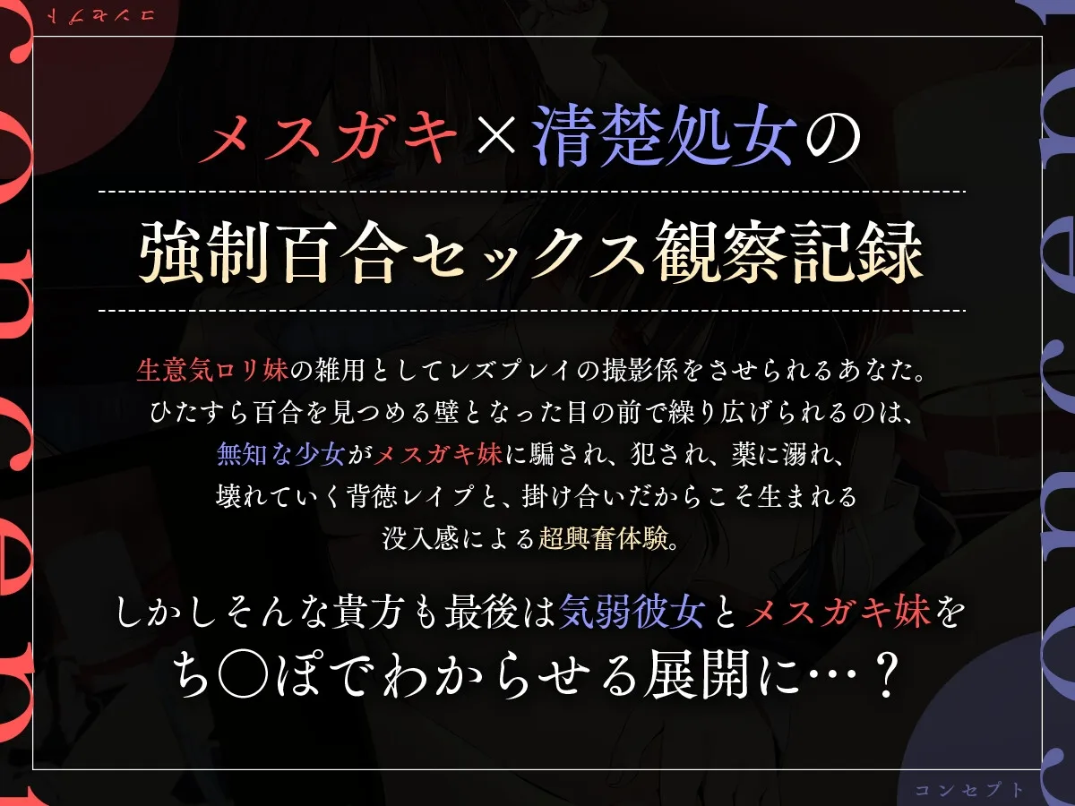 レズレイプ撮影中! 濃厚百合レイプ&メスガキわからせえっち記録 レズレイプ撮影中! 濃厚百合レイプ&メスガキわからせえっち記録