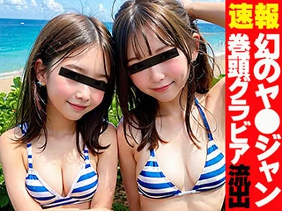 ヤンジャン激レア巻頭グラビア流出！？