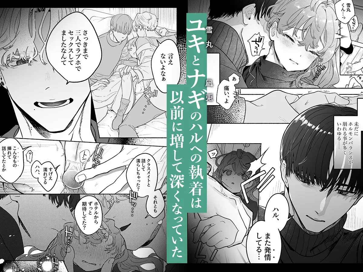 執着は孵化にて歪むる三角形 ふたつめ