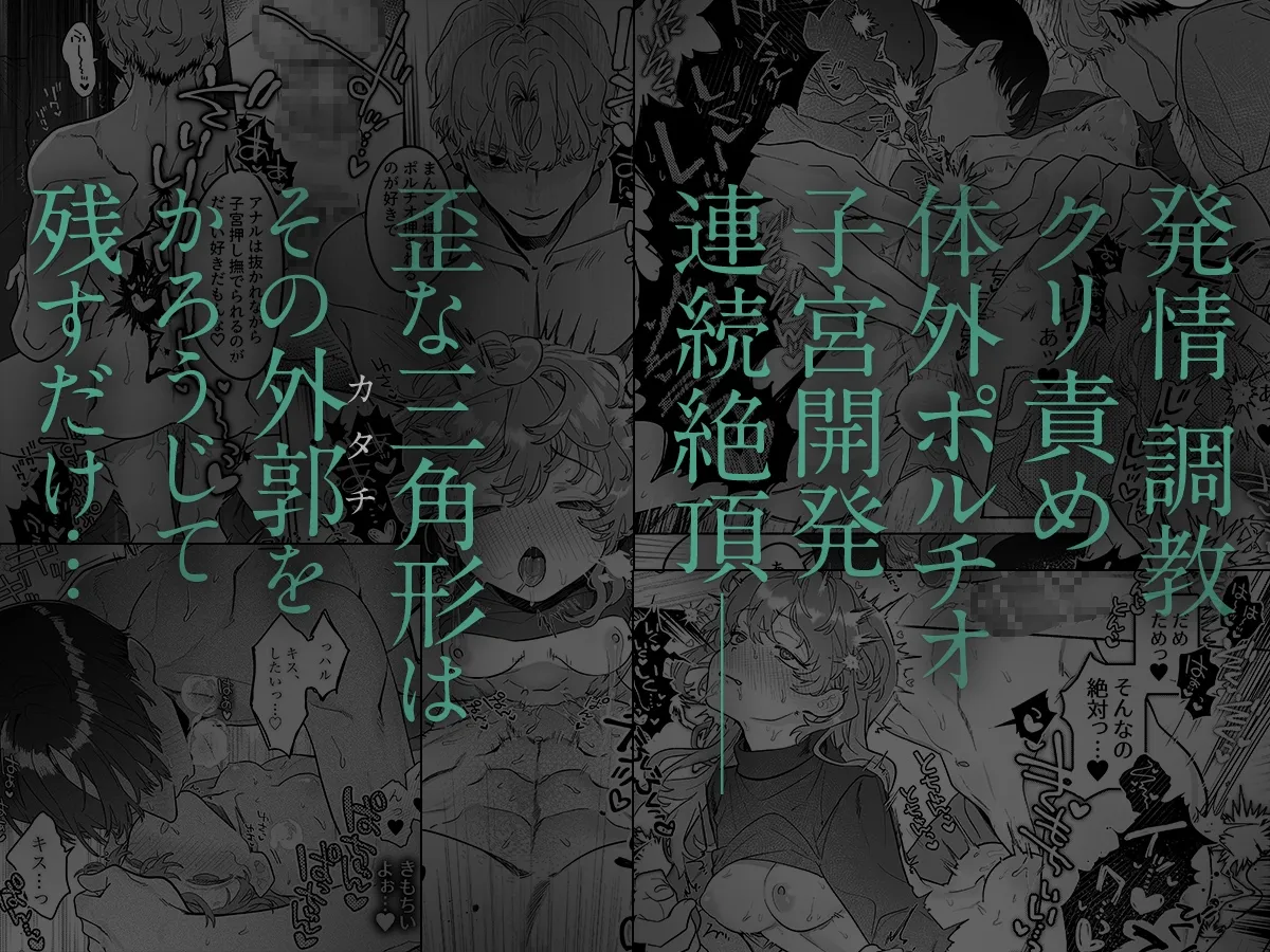 執着は孵化にて歪むる三角形 ふたつめ