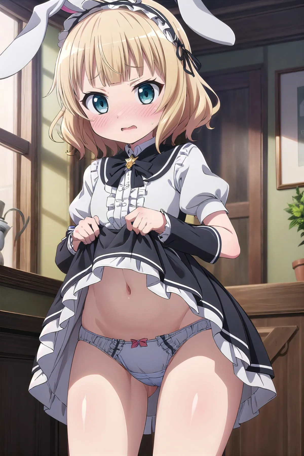 うさぎカフェのエッチなシャロちゃん♪ うさぎカフェのエッチなシャロちゃん♪