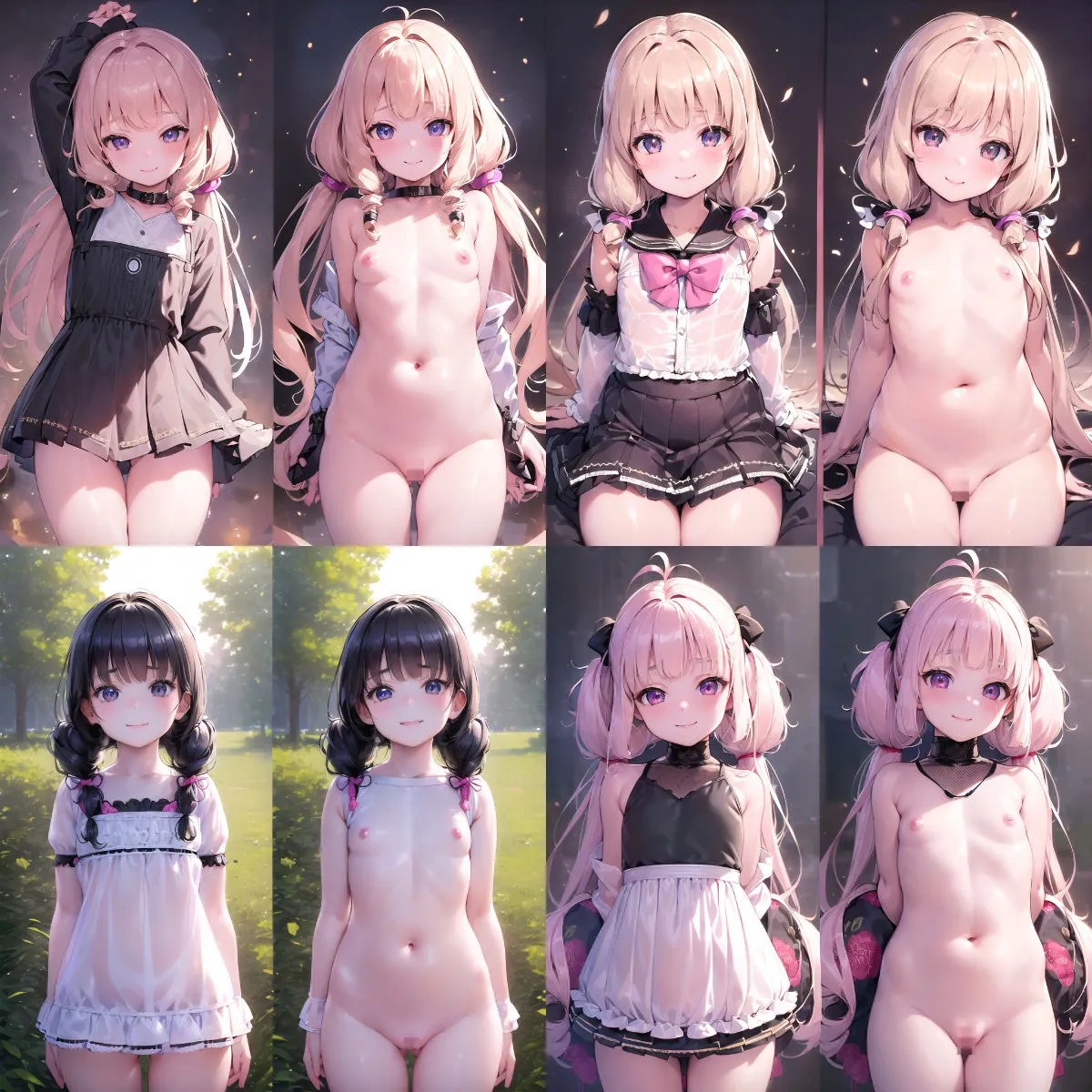 お×なご剥いちゃいました〜色々見せてくれる少女たち お×なご剥いちゃいました〜色々見せてくれる少女たち