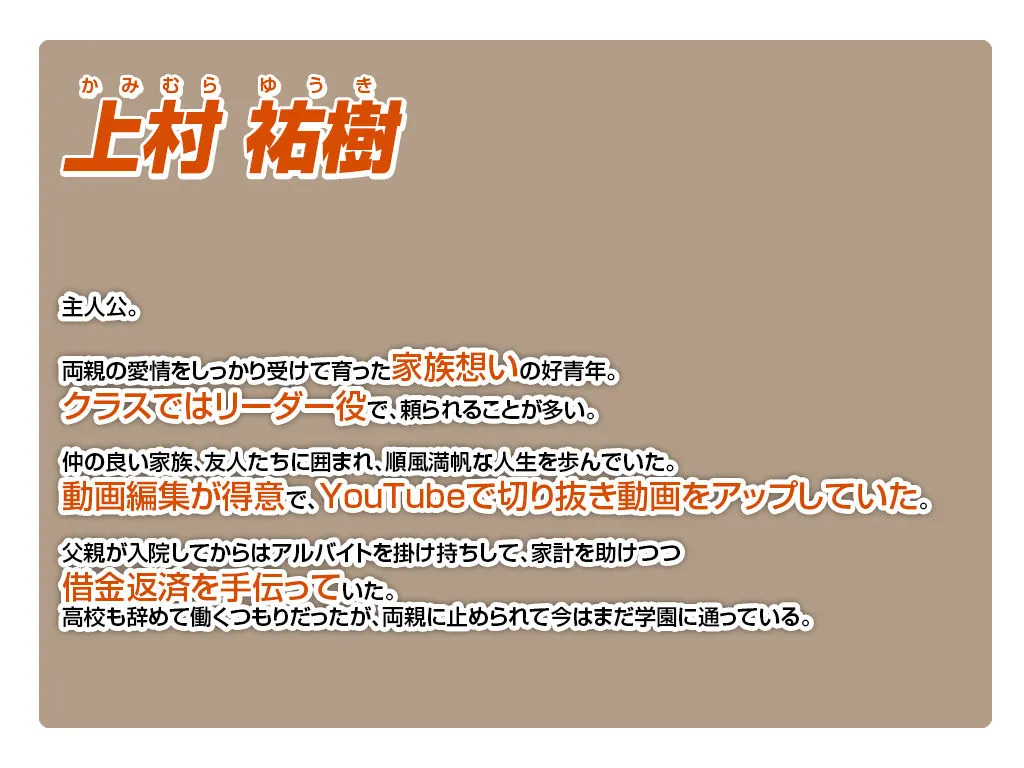 【ゲーム】母のオマンコにモザイクを掛ける僕〜お母さんは借金奴隷〜