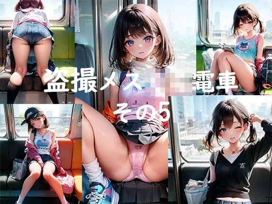 盗撮メスガキ電車その5