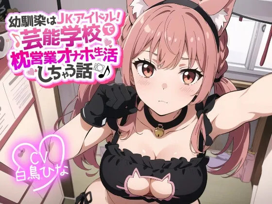 【メスガキ】【期間限定28日間30%オフ】幼馴染はJKアイドル!芸能学校で枕営業オナホ生活しちゃう話