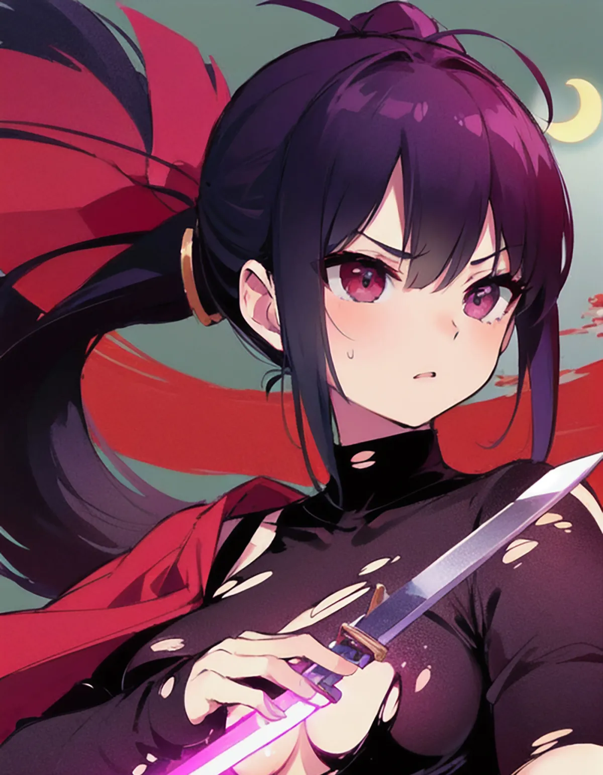 くノ一だからってエッチな事が得意とは限らないんだからねっ ニンニン！ アンアン！