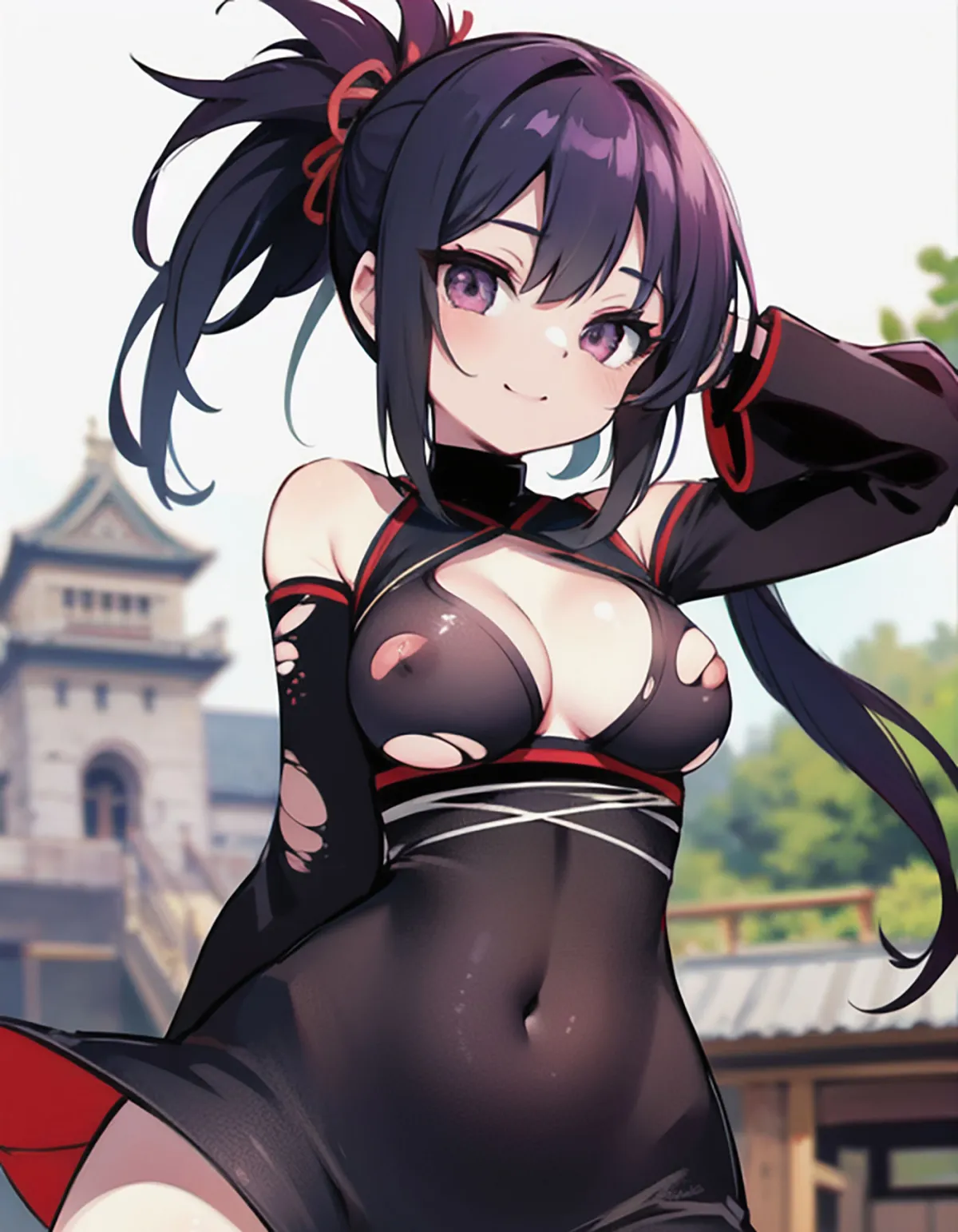 くノ一だからってエッチな事が得意とは限らないんだからねっ ニンニン！ アンアン！