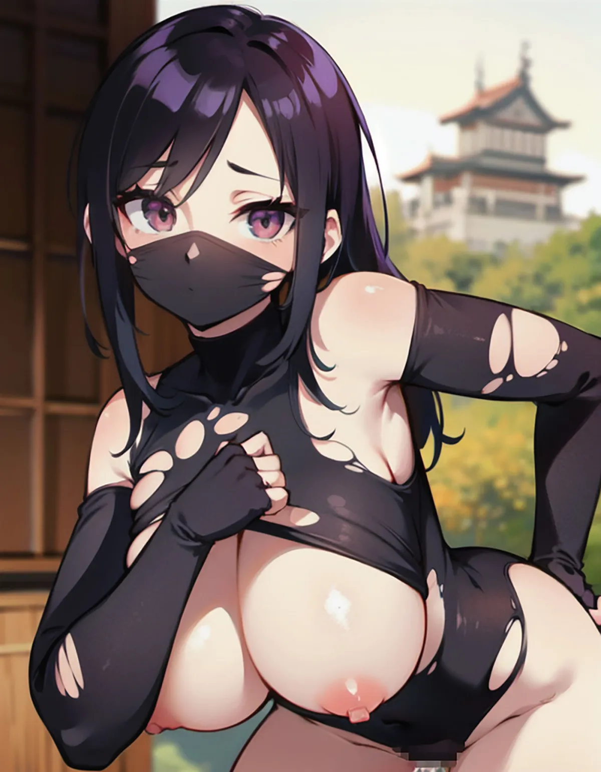 くノ一だからってエッチな事が得意とは限らないんだからねっ ニンニン！ アンアン！