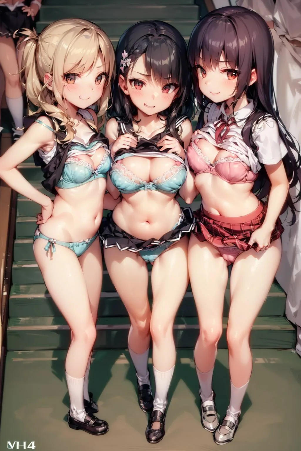 教師を舐めたメスガキ共を従順×発情メス犬化したったwww (前編) 教師を舐めたメスガキ共を従順×発情メス犬化したったwww (前編)