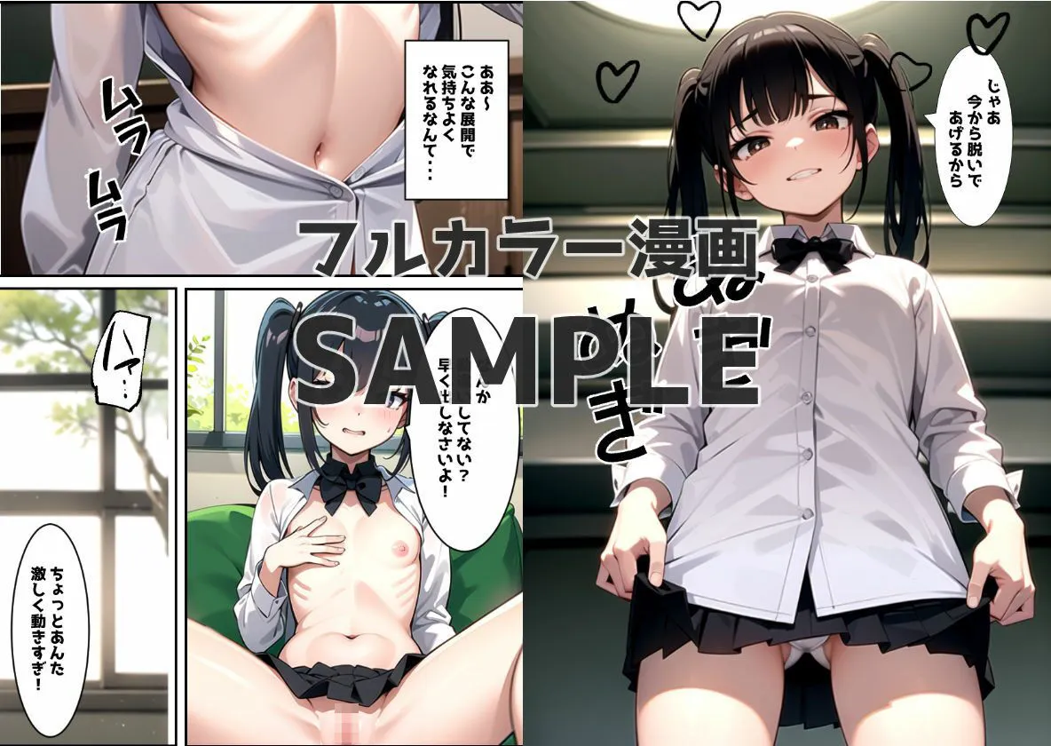 メスガキ貧乳女子にシコってるのがバレて襲われる話