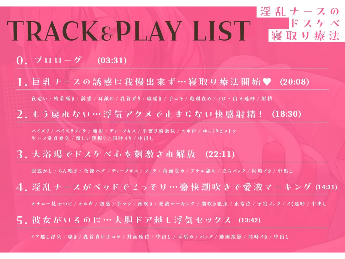 【限定版】淫乱ナースのドスケベ寝取り療法【オホ声】 【限定版】淫乱ナースのドスケベ寝取り療法【オホ声】