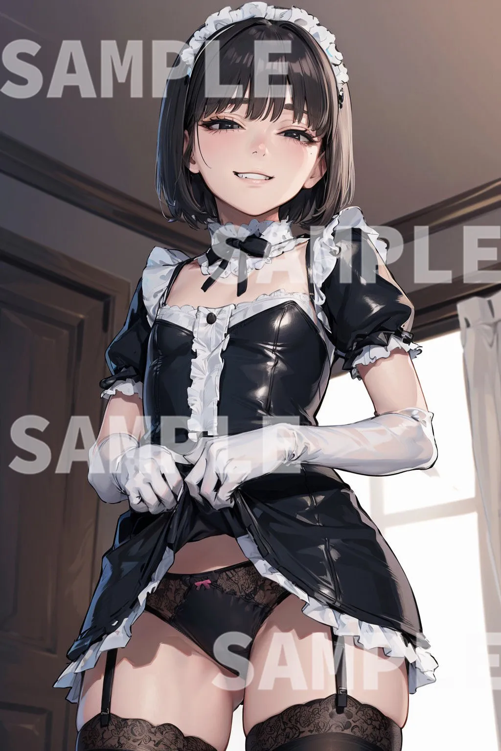 メスガキメイドに女王様になってもらった件