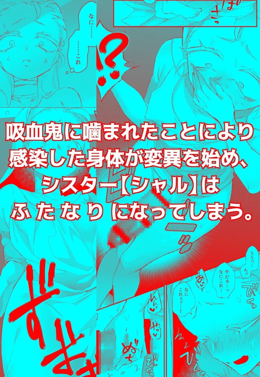 【後天性ふたなりシスター×人狼神父】FULL YA NO MOLLY