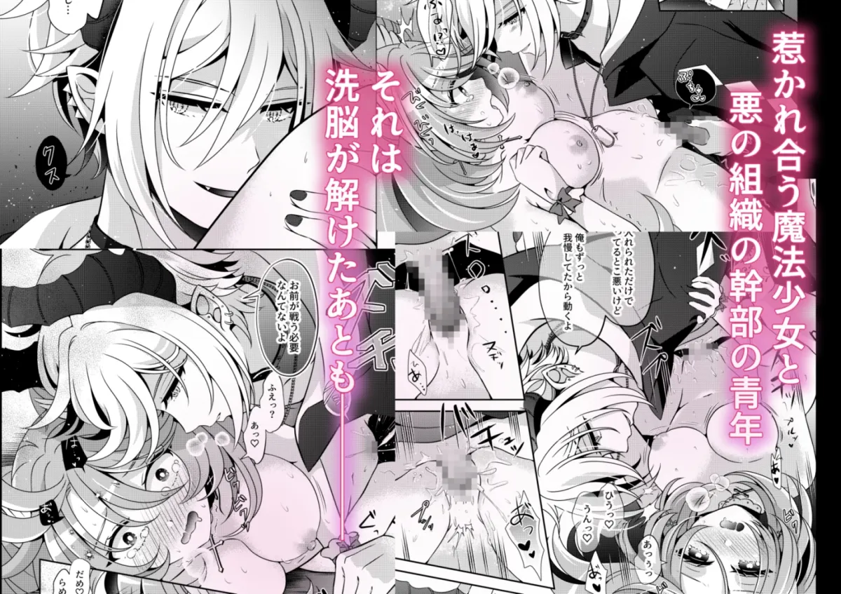 悪の組織のイケメン幹部は魔法少女に恋してる