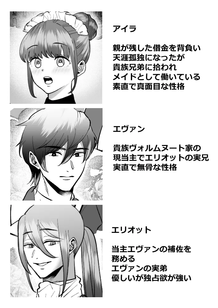 極貧メイドの私が貴族兄弟に溺愛される