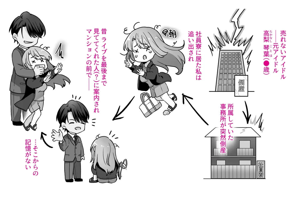 不器用な男と元アイドルの恋愛事情