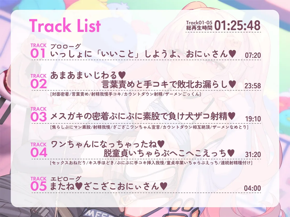 【3/30まで 30%OFF!】メスガキかのんにわからせられる!~♪あまとろ逆レイプでざこワンちゃんになっちゃえ♪~【メスガキわからせられ】 【3/30まで 30%OFF!】メスガキかのんにわからせられる!~♪あまとろ逆レイプでざこワンちゃんになっちゃえ♪~【メスガキわからせられ】