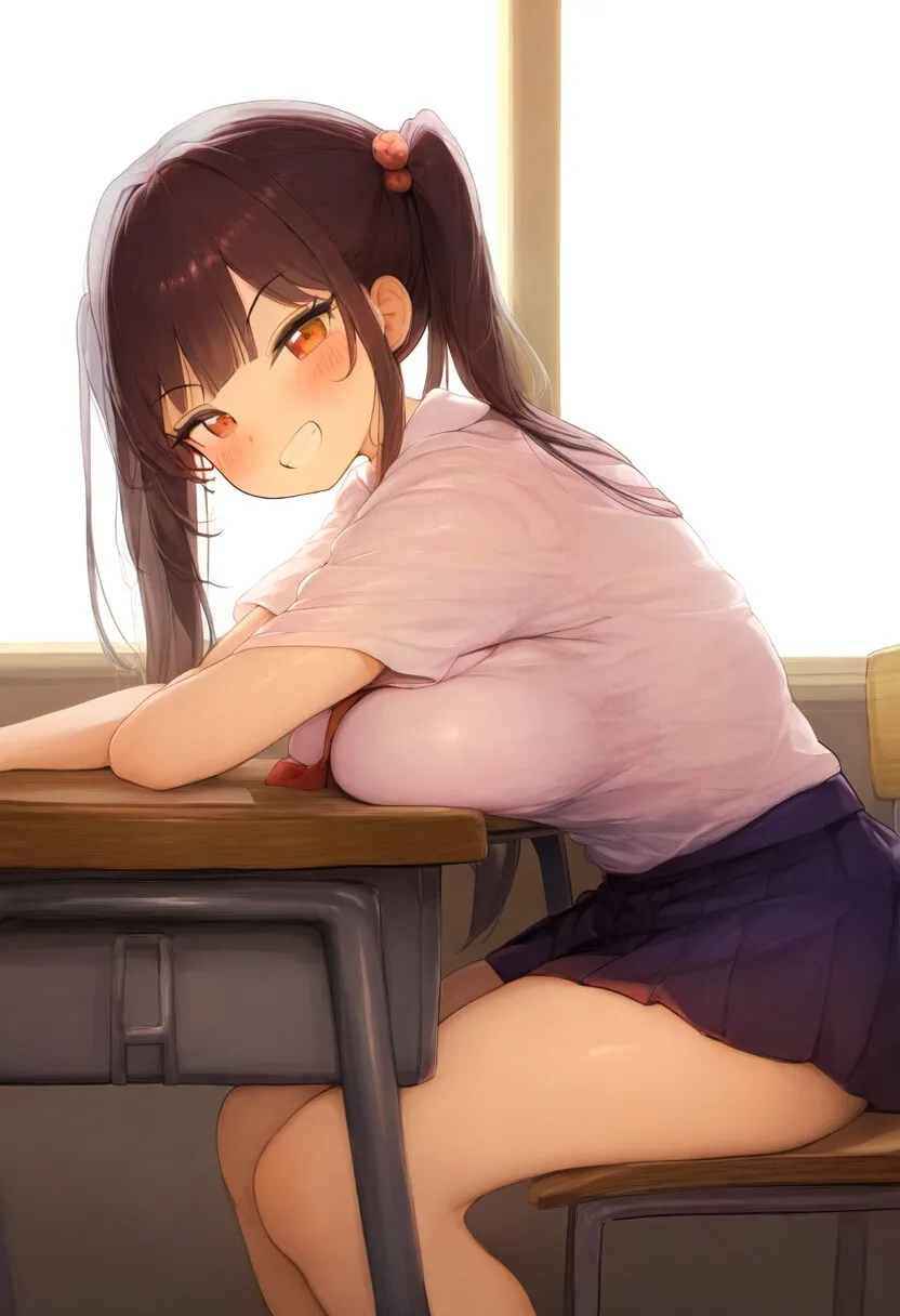 僕はメスガキな不良JKを放課後にラブホで何度も種付けプレスで孕ませ中出しをした