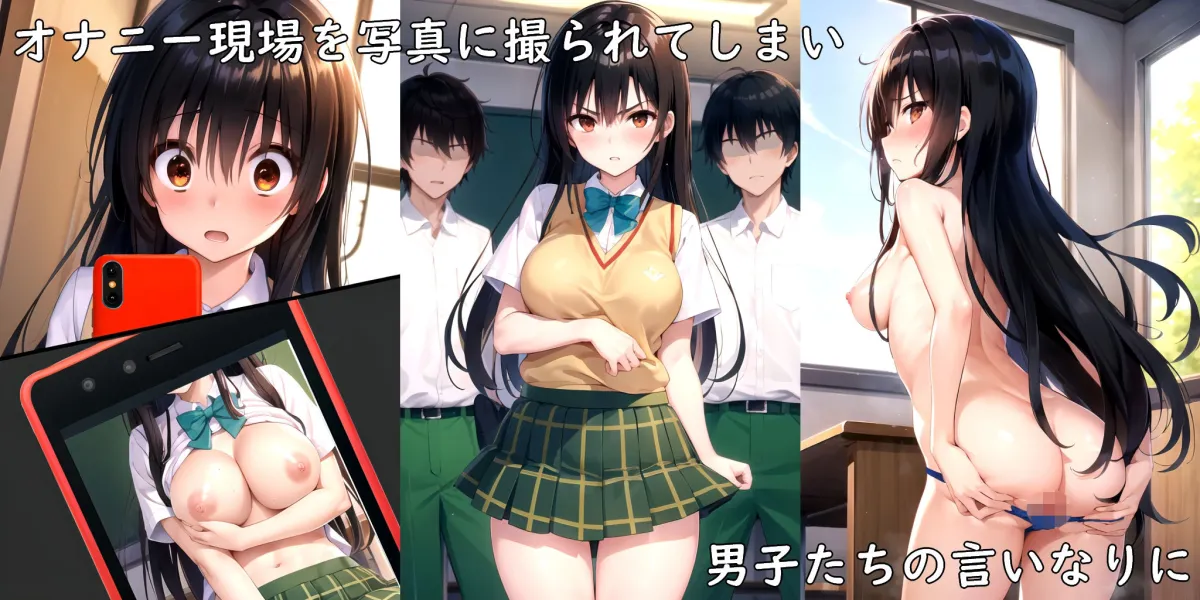 よくある話 〜弱みを握られた少女が男たちに犯される話〜