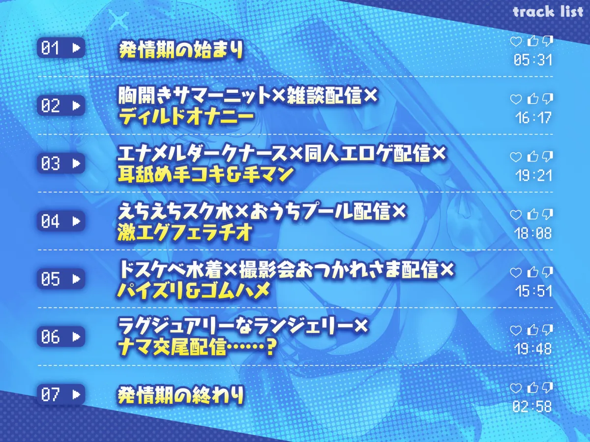 となりの理亜さん〜発情期のコスプレイヤーとドスケベ生配信性活♪ 媚び媚び挑発×キスイキH〜 となりの理亜さん〜発情期のコスプレイヤーとドスケベ生配信性活♪ 媚び媚び挑発×キスイキH〜