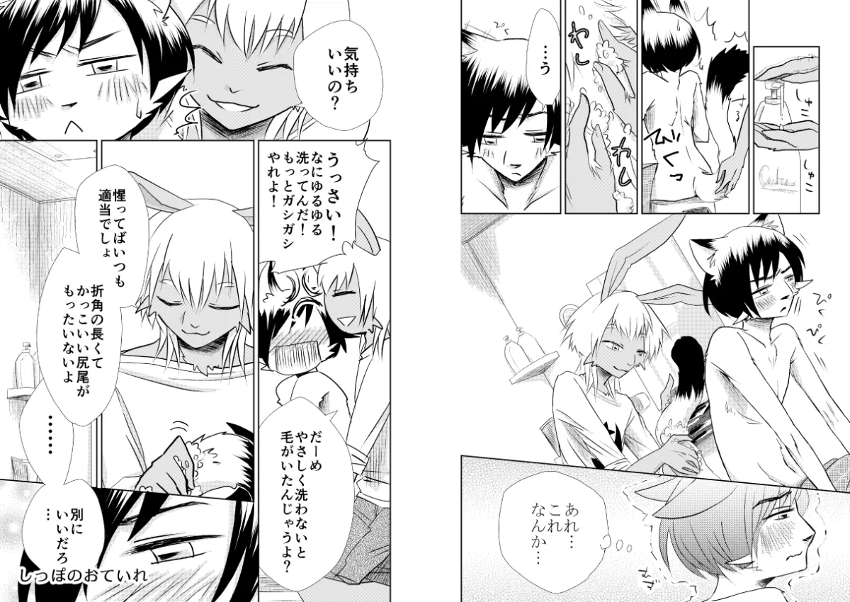 いわせん丼‐ケモノ系創作漫画再録集‐