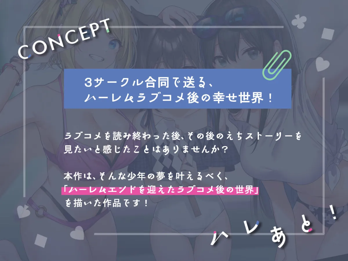 ハーレムラブコメのそのあとで！