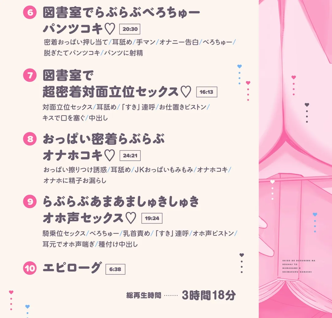 清楚でドスケベな後輩とらぶらぶべろちゅー生ハメえっちしまくる話【KU100ハイレゾバイノーラル】 清楚でドスケベな後輩とらぶらぶべろちゅー生ハメえっちしまくる話【KU100ハイレゾバイノーラル】