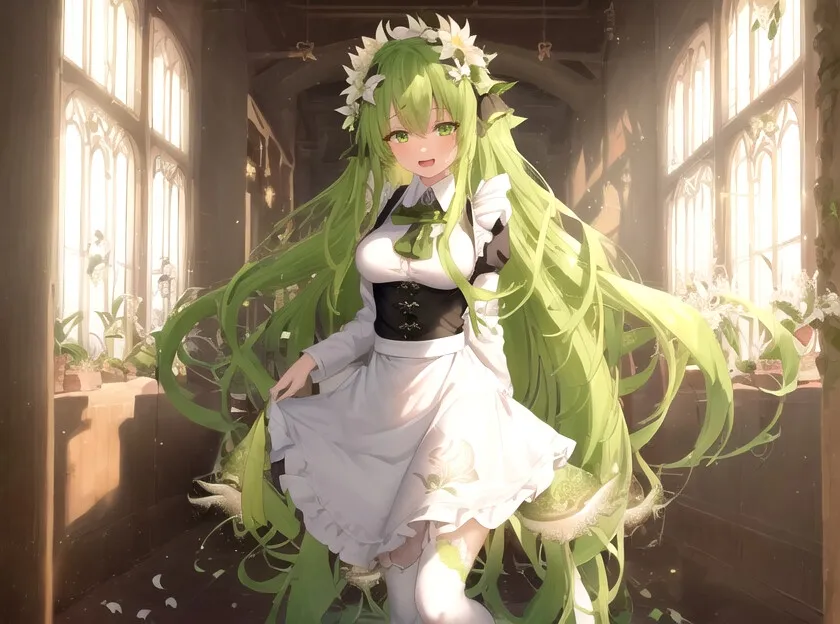 メスガキアルラウネちゃんが花粉をばら撒くので、花粉症の俺が極太雄しべでわからせてやった話【抱き枕推奨/ファンタジー/中出し】