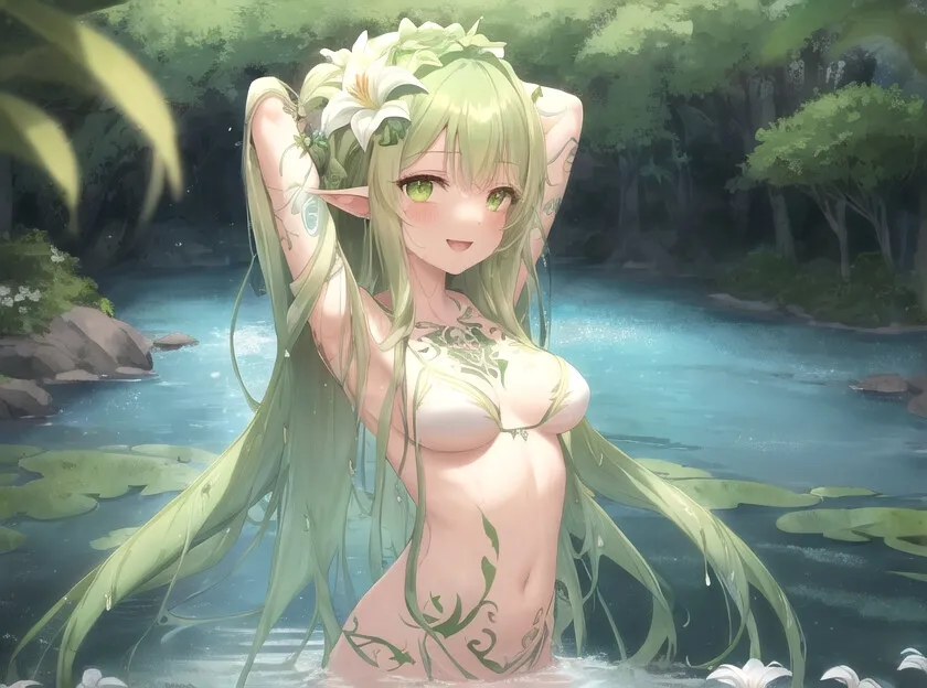 メスガキアルラウネちゃんが花粉をばら撒くので、花粉症の俺が極太雄しべでわからせてやった話【抱き枕推奨/ファンタジー/中出し】