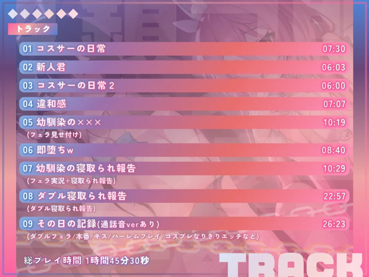 【即堕ちXNTR⚡】連鎖堕ち寝取られ報告~ヤリチンコスプレイヤーにハーレム全員寝取られ~ 【即堕ちXNTR⚡】連鎖堕ち寝取られ報告~ヤリチンコスプレイヤーにハーレム全員寝取られ~