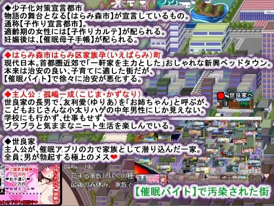 【メスガキ】催眠家族計画S――理想の家族の守り方・サブスク催眠防衛術（悪用しないでください）
